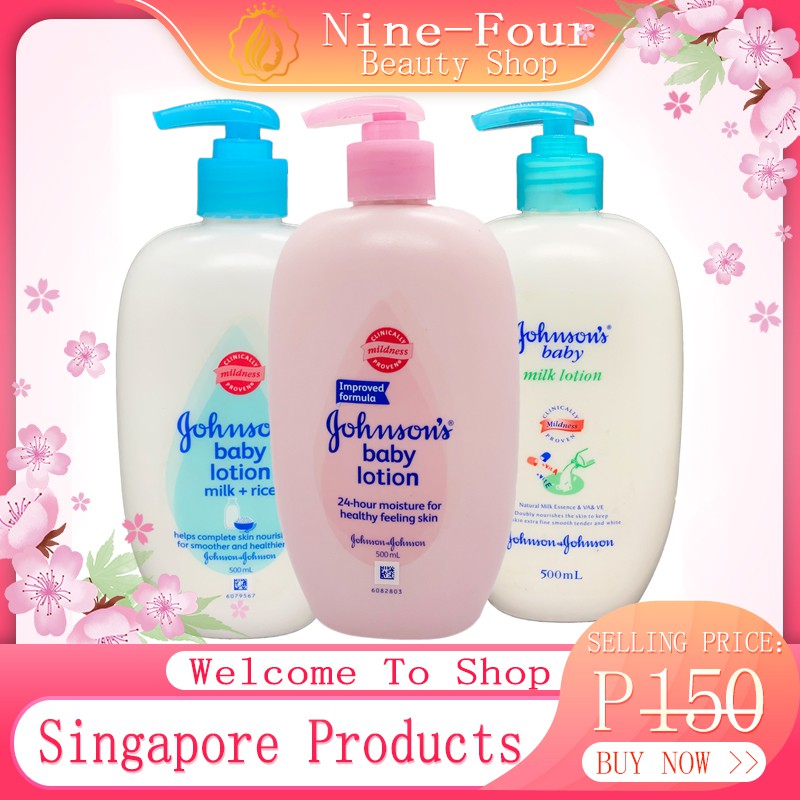 Johnson Baby Milk Lotion 500ml Shopee Philippines