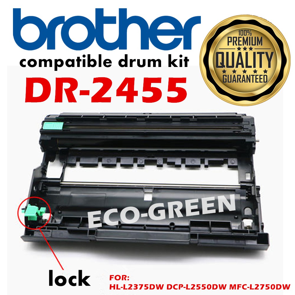 Drum Unit Dr2455 Compatible for Brother HLL2375DW DCPL2550DW MFC