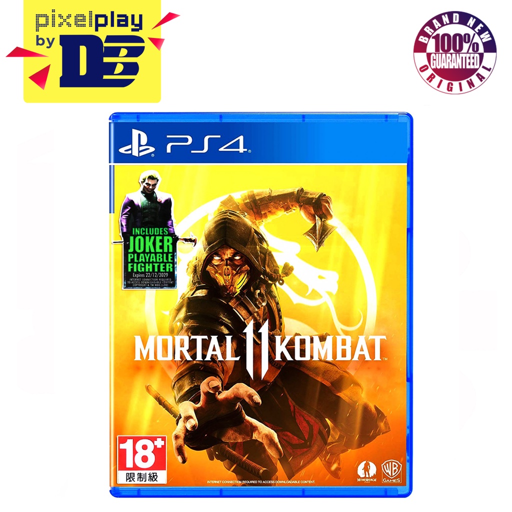 PS4 Mortal Kombat 11 Includes Joker Dlc R3 Shopee Philippines