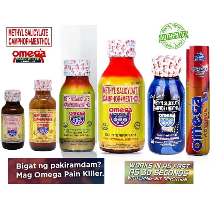 OMEGA Pain Killer Regular and Pro Shopee Philippines