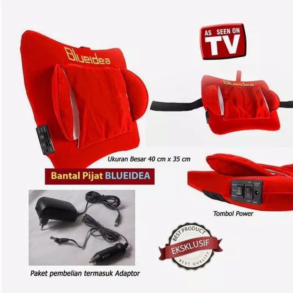 Blueidea Massage Cushion Shiatsu Massage