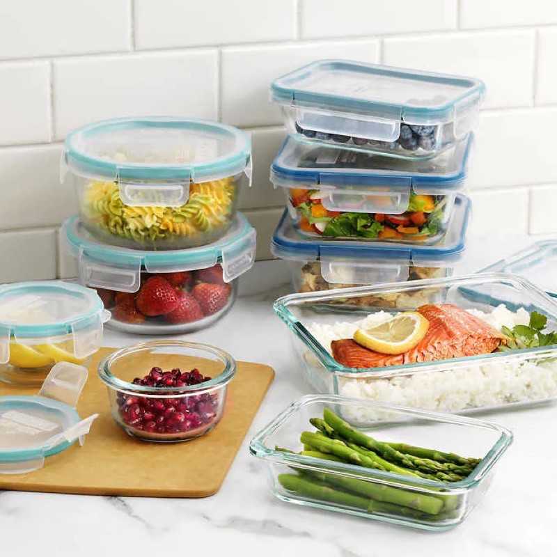 Snapware Pyrex 18piece Glass Food Storage Set Shopee Philippines