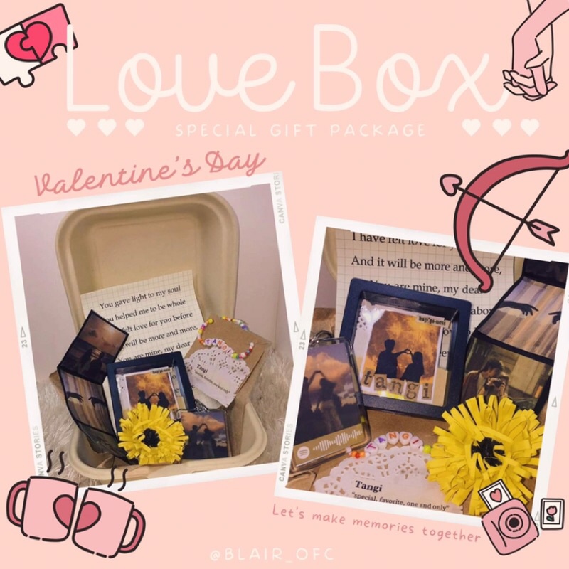 Love box(Gift package) Shopee Philippines