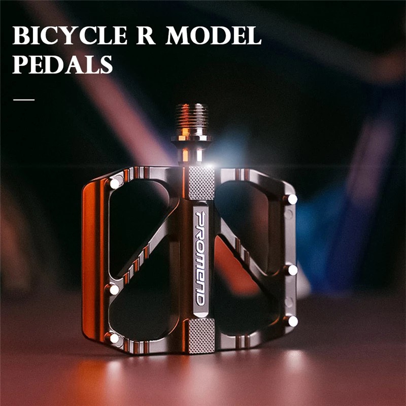 PROMEND 1 Pair R27 Ultralight Alloy Bicycle Bike Pedals Nonslip for