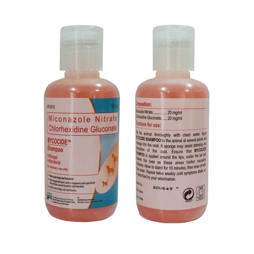 Mycocide Antifungal Shampoo 150ml for Dogs and Cats AeC Shopee