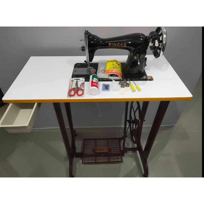 Singer Manual Sewing Machine With Eletric singer motor Shopee Philippines