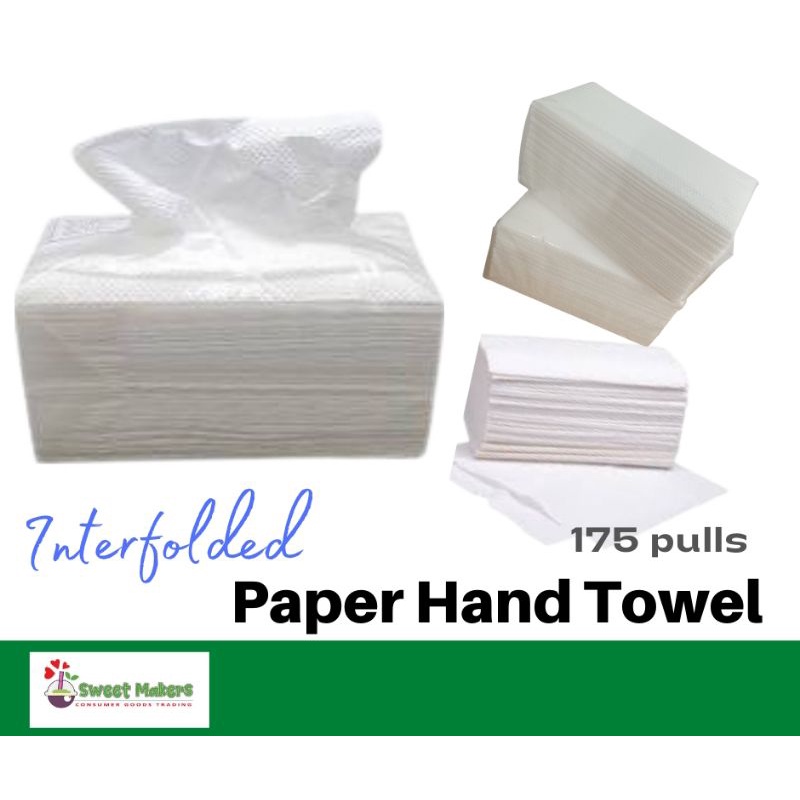 Interfolded Hand Paper Towel (175pulls) Shopee Philippines