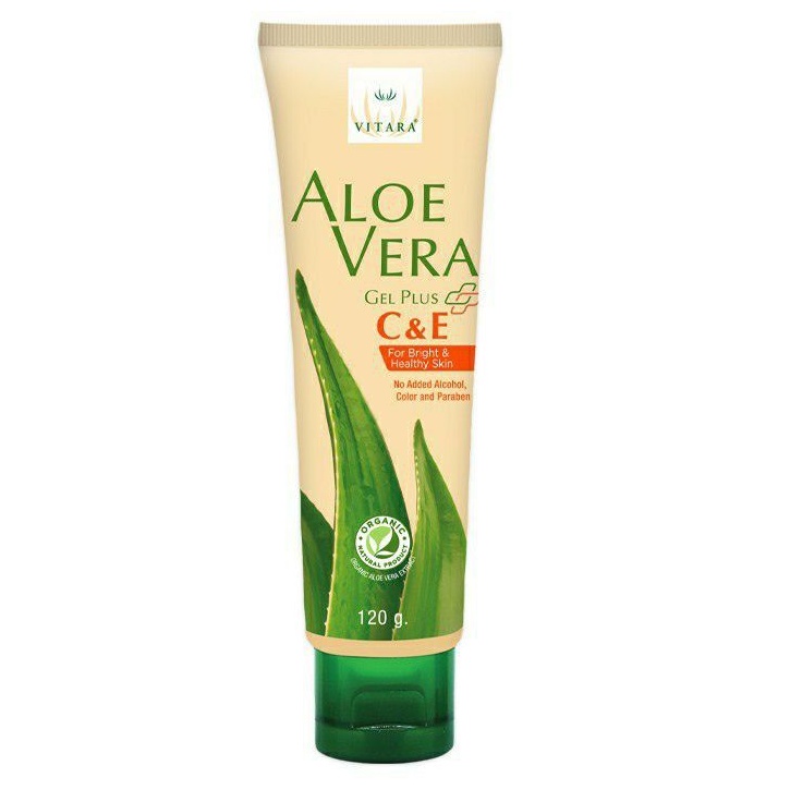 Vitara Aloe Vera Gel Plus C&E 30 g./120g. Vitamin C and E formulas