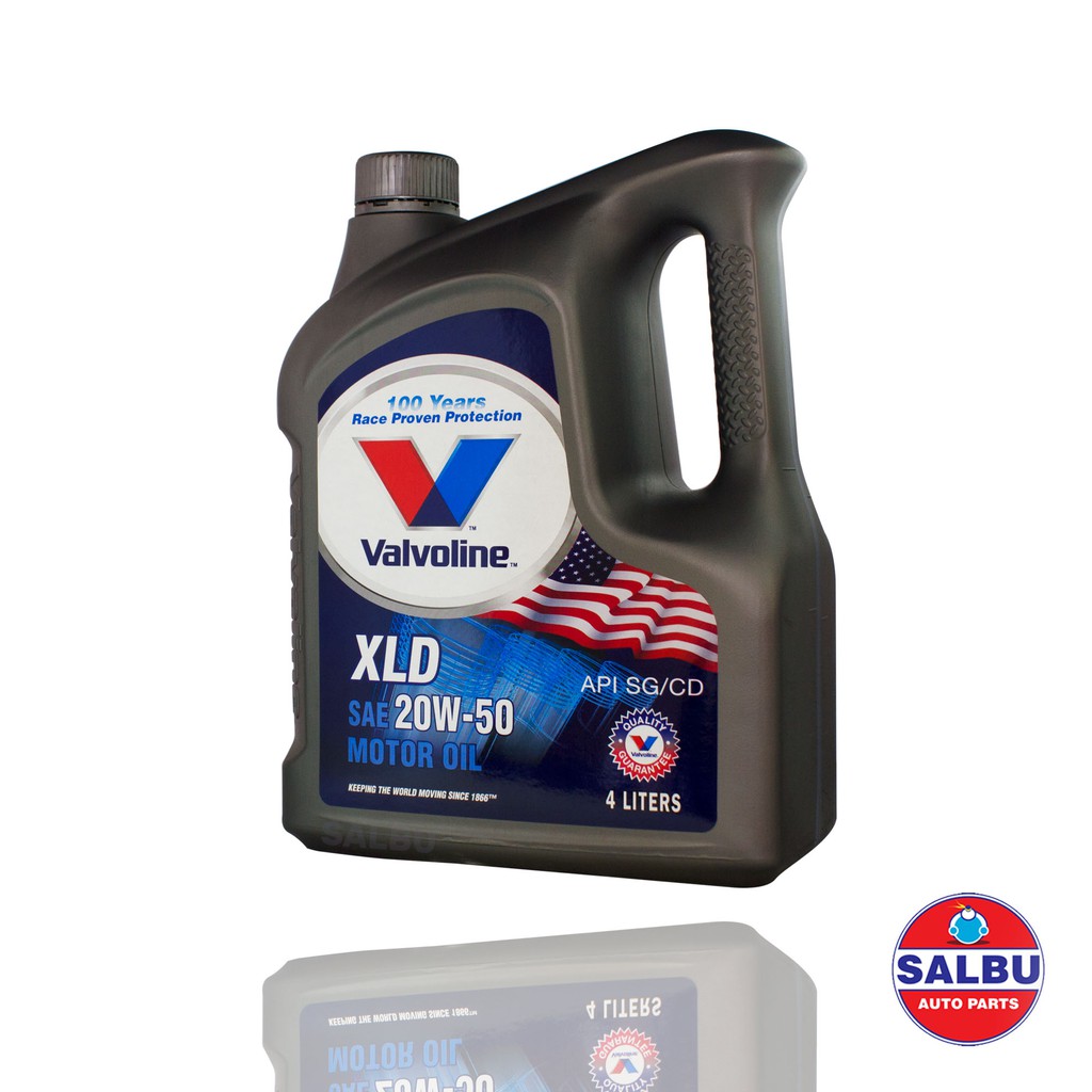 Valvoline Motor Oil XLD SAE 20W50 4L for Gasoline Engine