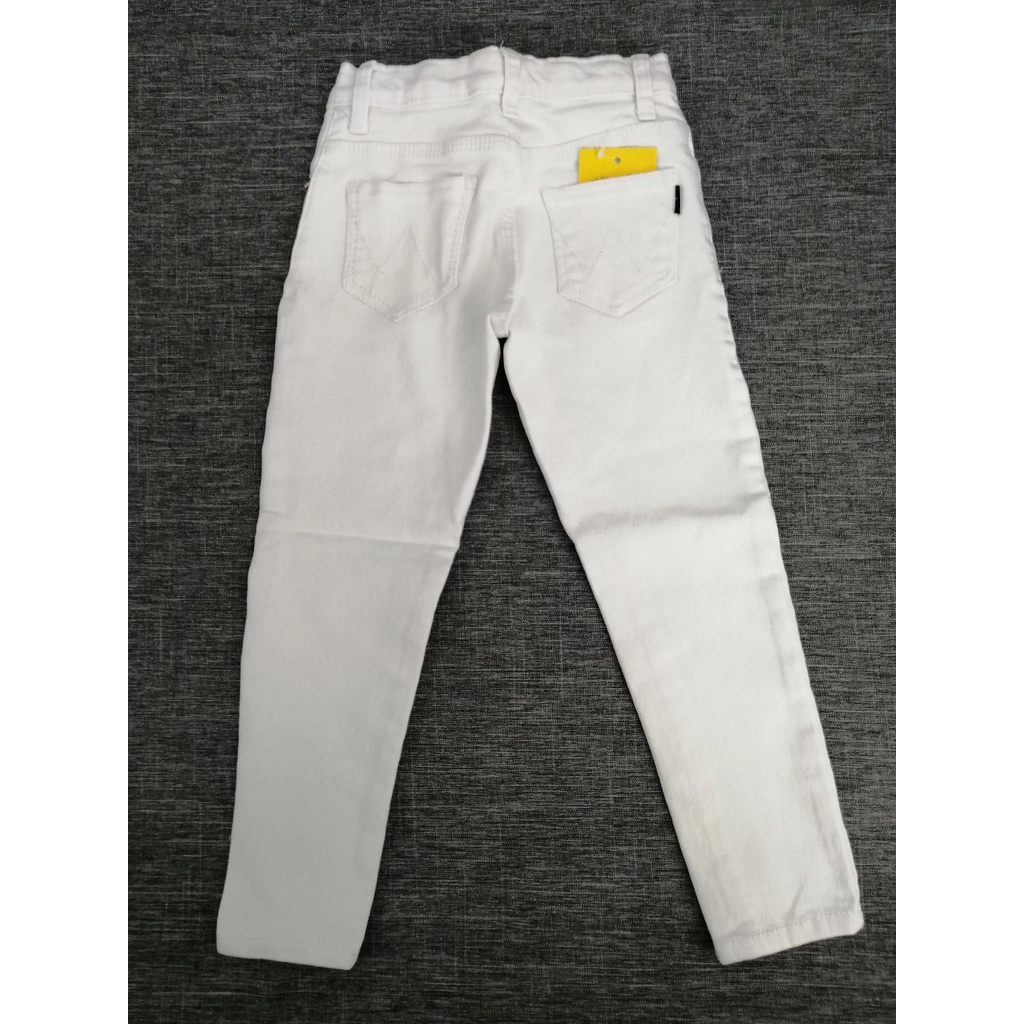FASHION WHITE PANTS KIDS 36707(botton may kalawang) Shopee Philippines