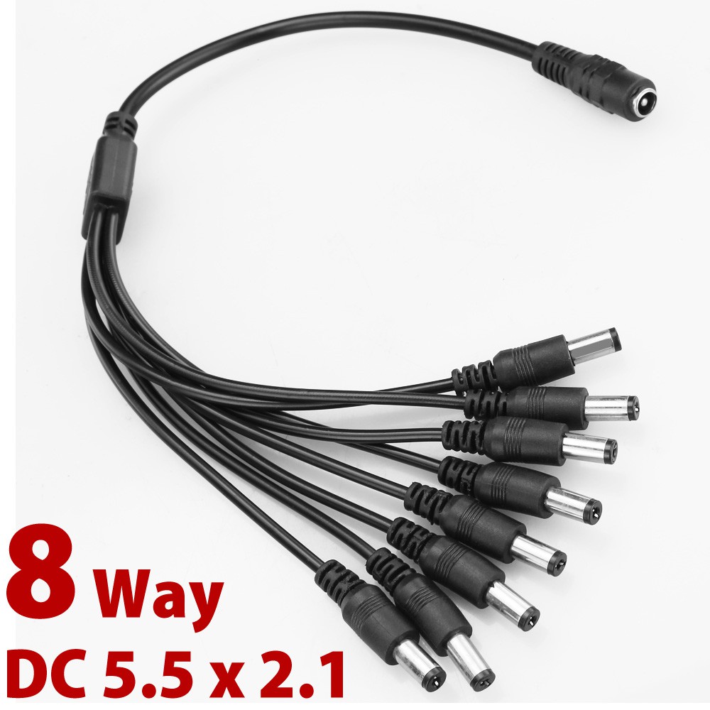 8 Way DC HD Power Splitter Adapter CCTV Shopee Philippines