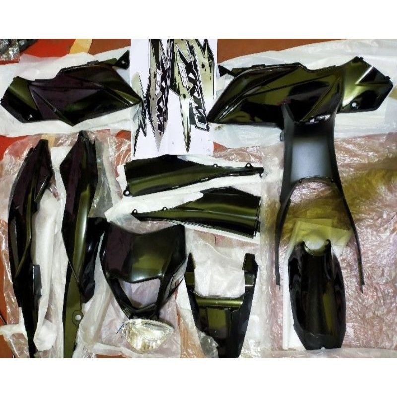 Xrm 125 Trinity Motard Body Cover Set ( 8 in 1 package ) Shopee