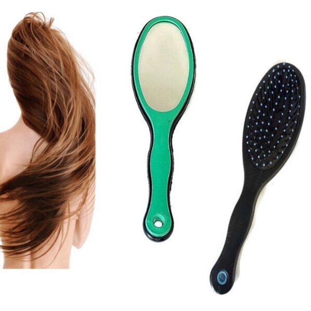 1pc Hair Brush with Mirror Back Shopee Philippines