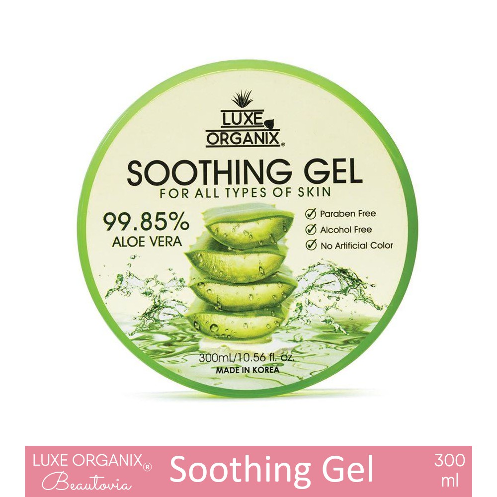 Luxe Organix Aloe Vera Soothing Gel 300ml Shopee Philippines