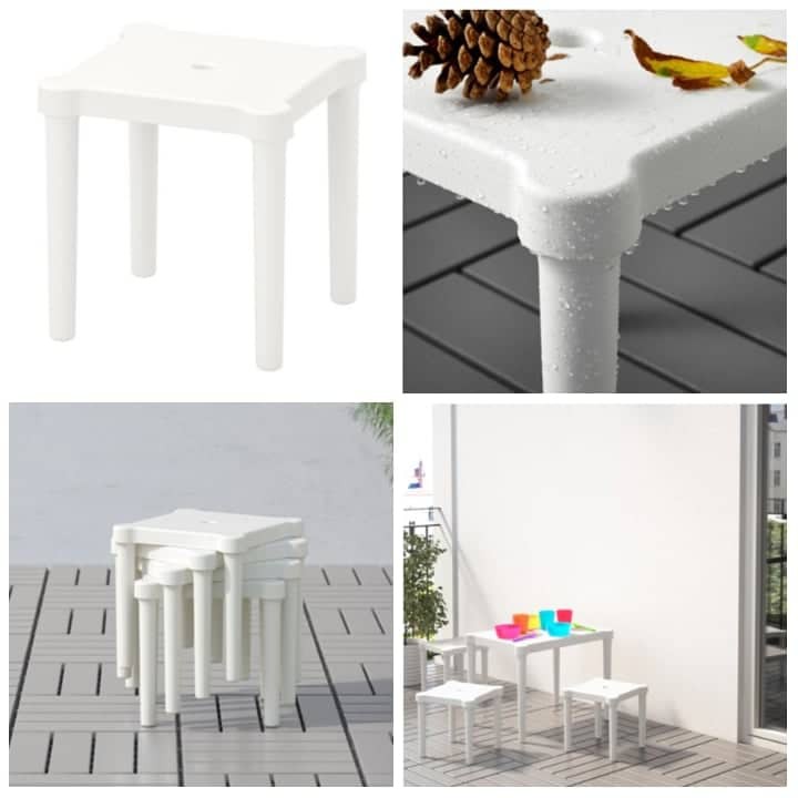IKEA Utter Children's Stool White Shopee Philippines