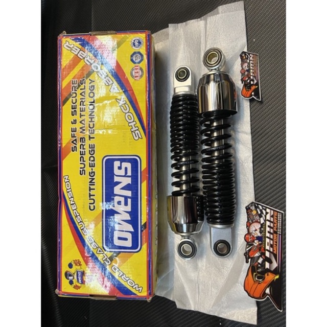 Owens Motorcycle Shock Absorber Crypton Black (2pcs/set) Shopee Philippines
