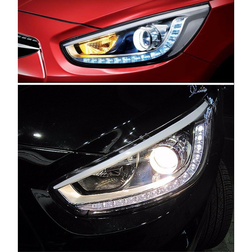 20112016 Hyundai Accent Genuine LED Projection Head Light Lamp Assy LH 921011R500 Shopee