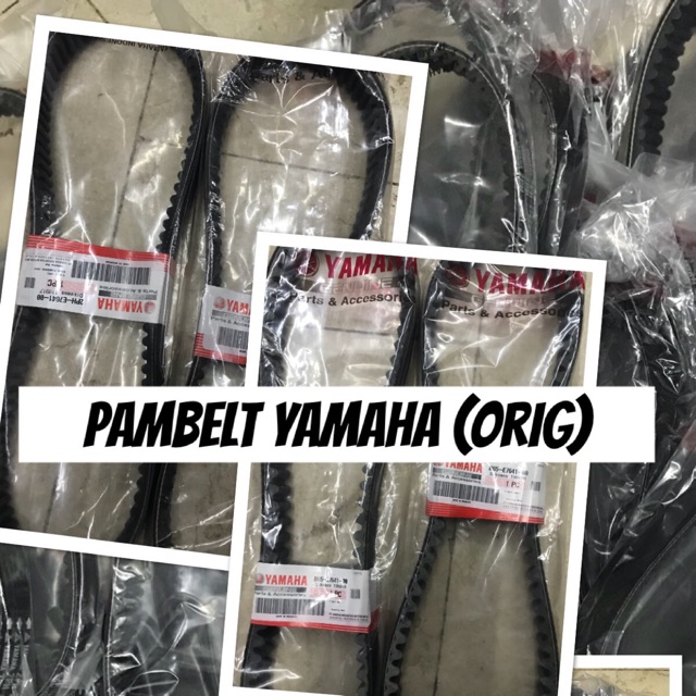 YAMAHA Vbelt ORIG!! / FAN BELT FOR Mio Sporty / Nmax / Aerox / Mioi125