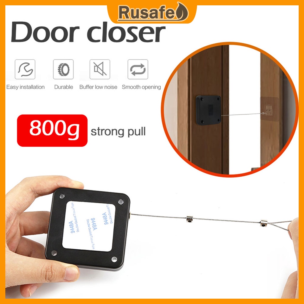 Automatic Door Closer Home Door Stop Door PushPull Drawer Free