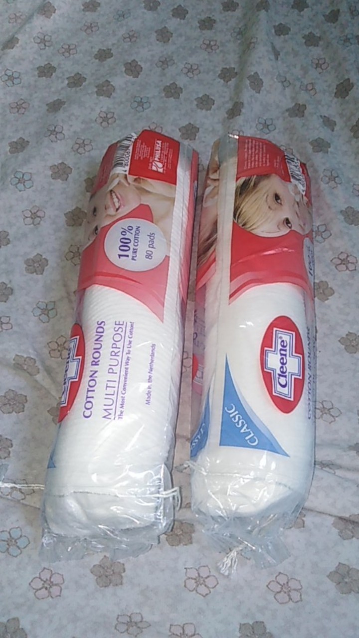 CLEENE FACIAL COTTON PADS 80S Shopee Philippines