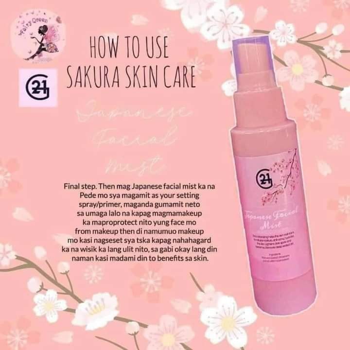 G21 Japanese Facial Mist (Sakura Facial Mist) / ORIGINAL (100 LEGIT
