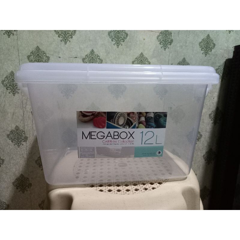Megabox 12 liters storage box Shopee Philippines