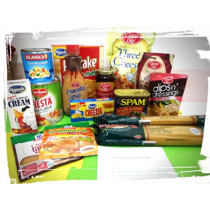 Christmas Grocery Package (Set D) Shopee Philippines