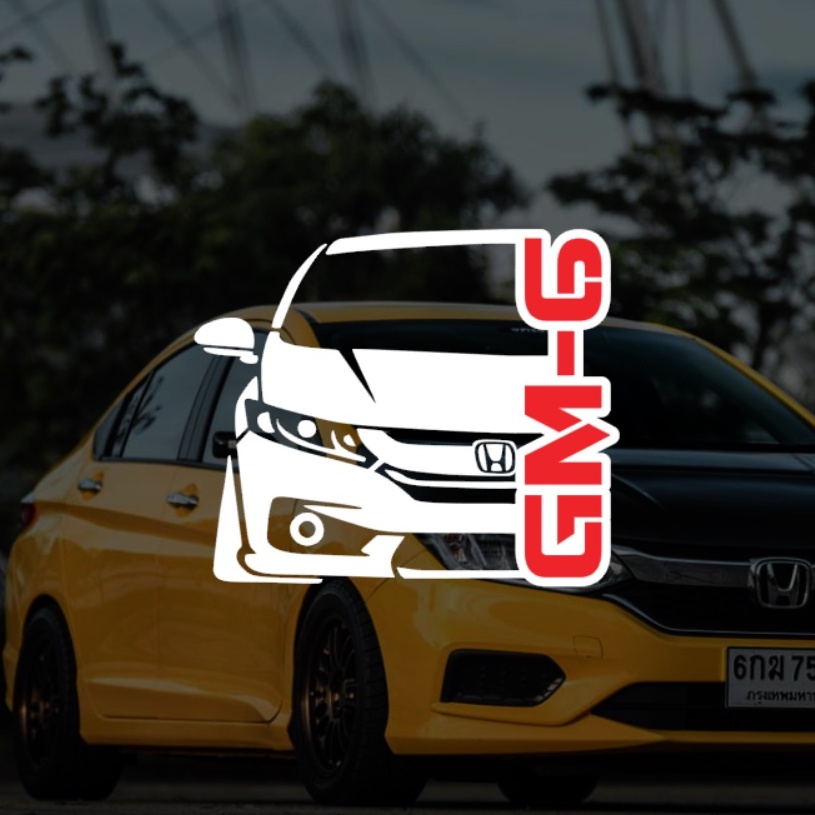 Sticker Honda City Gm6 Stance Style Shopee Philippines