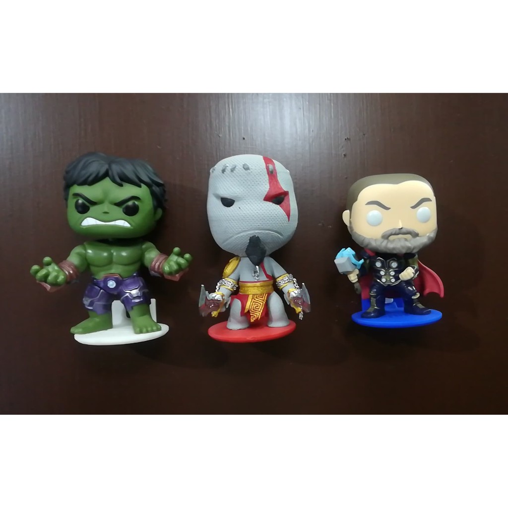Wall Mount Display O Stand OOTB Funko Pop (Laser Cut Acrylic Logo) w