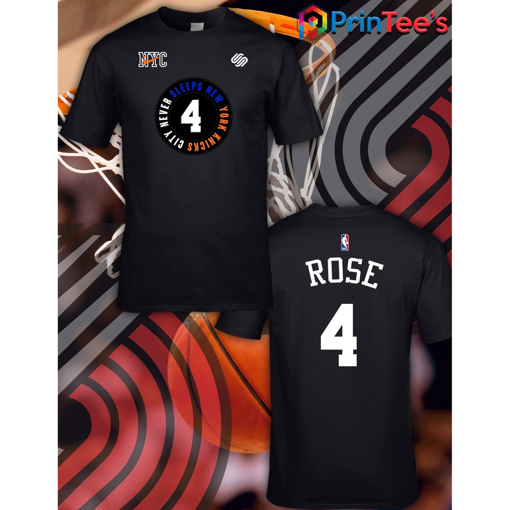 DERRICK ROSE NEW YORK KNICKS BASKETBALL TSHIRT DESIGN Shopee Philippines