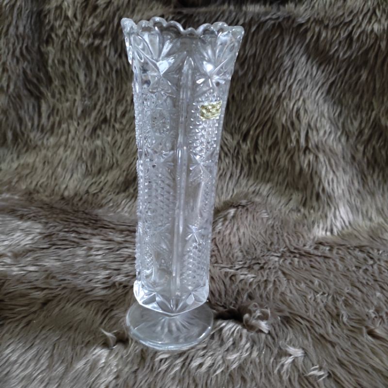 JAPAN CRYSTAL VASE (KAMEI 24 Crystal PbO) Shopee Philippines