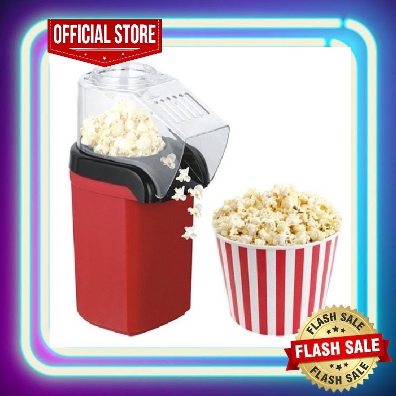 Mini Popcorn Popper Hot Air Popcorn Machine Corn Kernel Air Popper