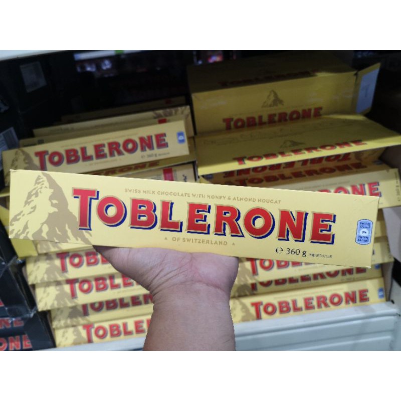 Toblerone Milk Chocolate Bar 360g Pack Of 10 ubicaciondepersonas.cdmx