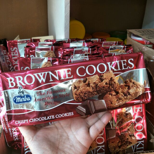 Merba Brownie Cookies 200g Shopee Philippines