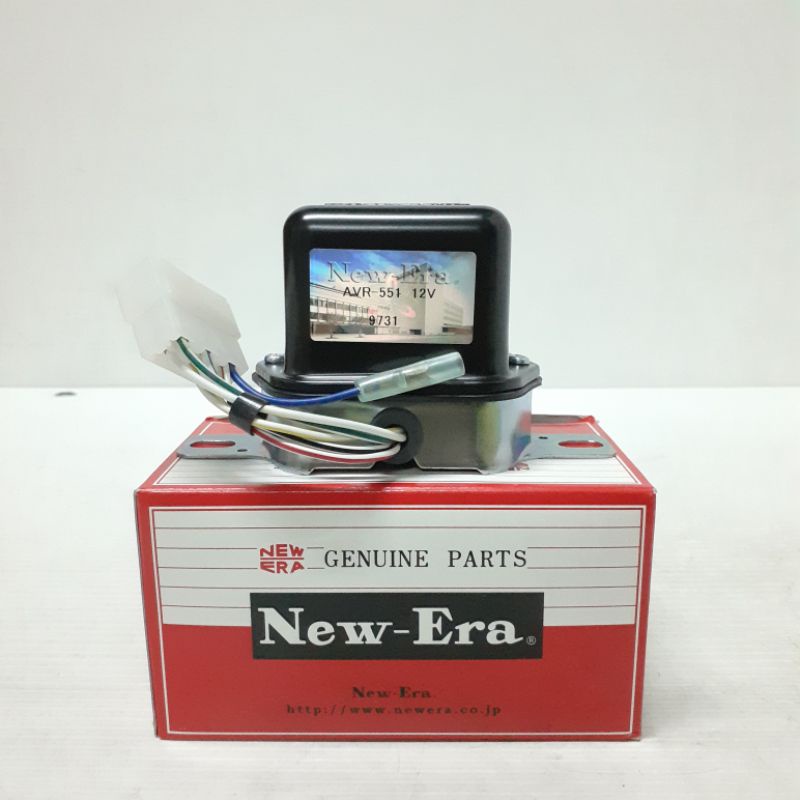 NEW ERA ALTERNATOR VOLTAGE REGULATOR AVR-551 (12V) | Shopee Philippines