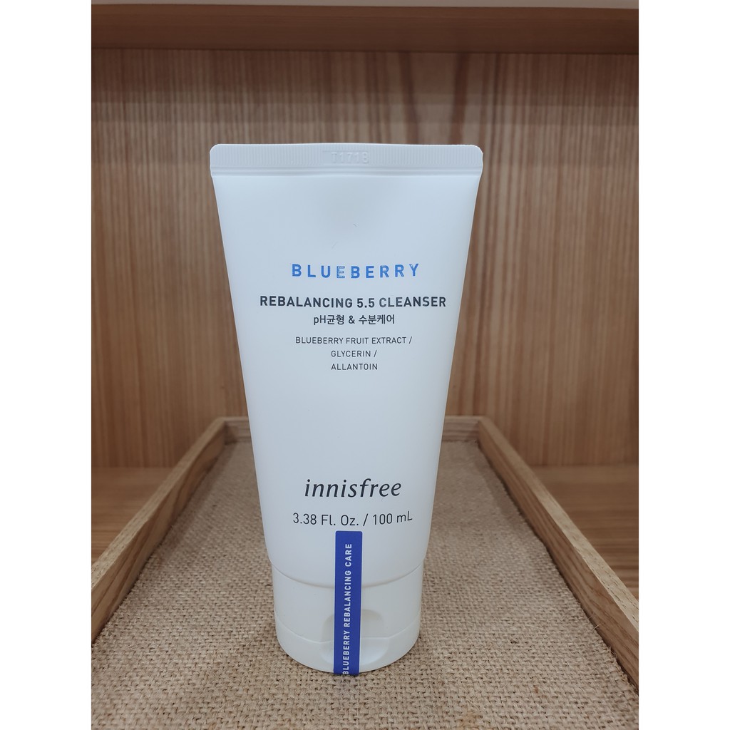 [INNISFREE] Blueberry Rebalancing 5.5 Cleanser (100ml) Shopee Philippines