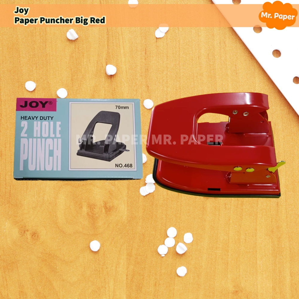 Joy 468 Paper Punch Big Red Mr. Paper Shopee Philippines