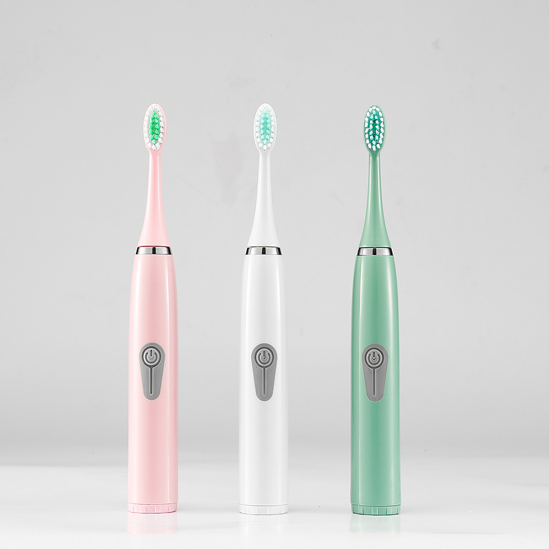 Electric Toothbrush Adult Nonrechargeable Ultrasonic Vibrating