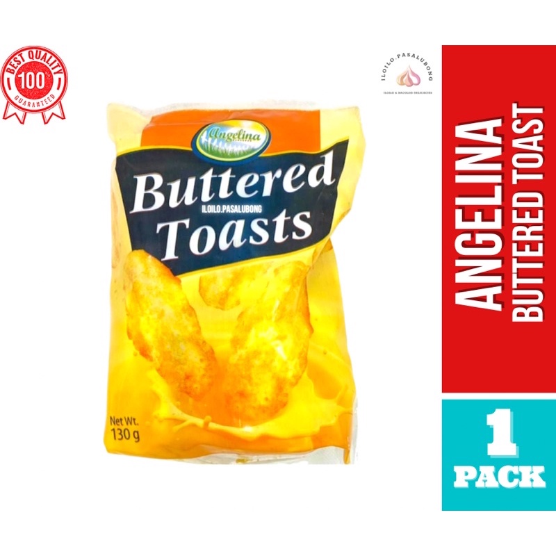 Angelina Buttered Toast 130g (1PACK) Shopee Philippines