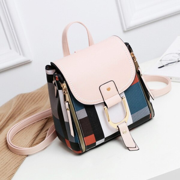 Designer Backpacks Women PU Leather Backpacks Female School BagS for