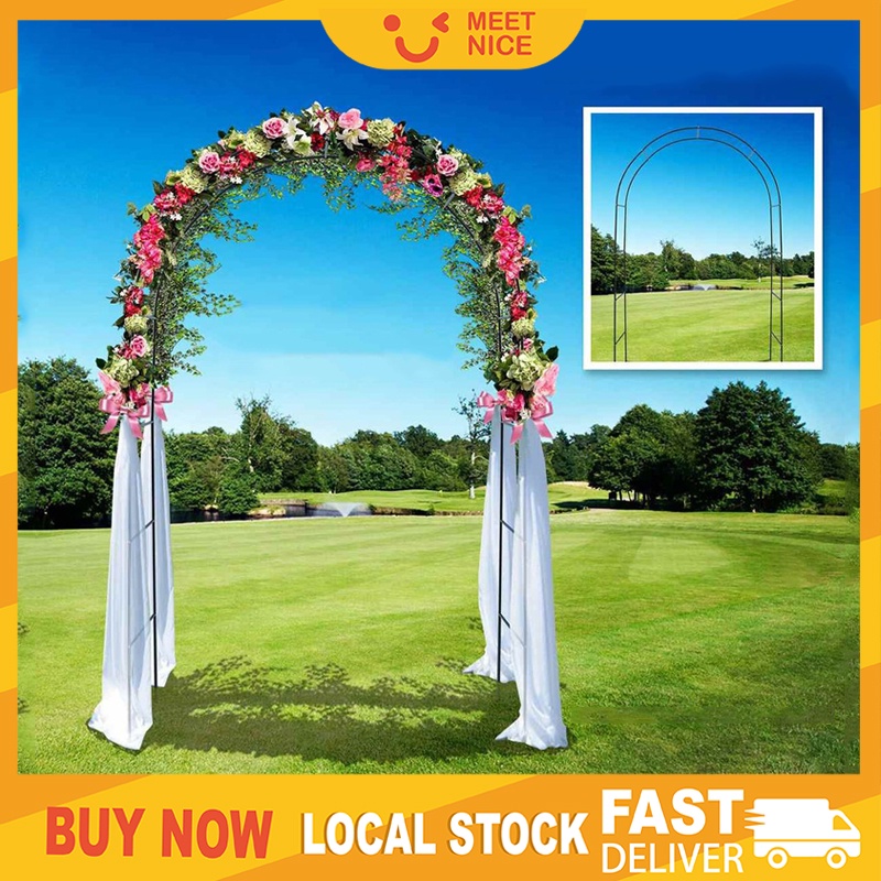 Wedding garden deco Wrought iron outdoor indoor arch flower stand grape