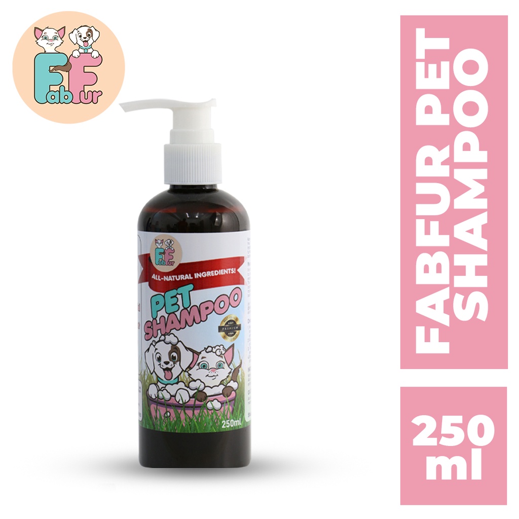 Fab Fur Pet Shampoo 250 mL Shampoo For Dog, Dog Shampoo Anti Tick And