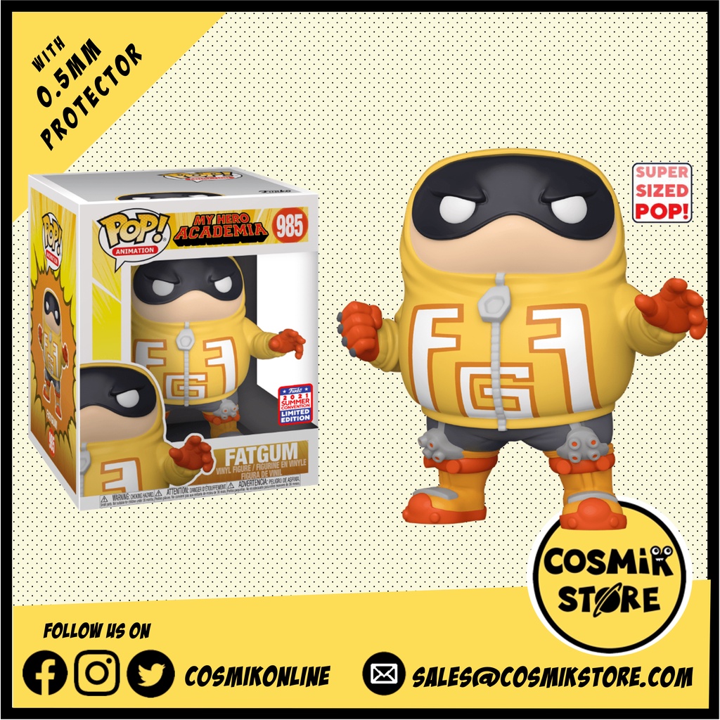 Funko Pop! Animation My Hero Academia Fatgum No. 985 6" Vinyl Figure