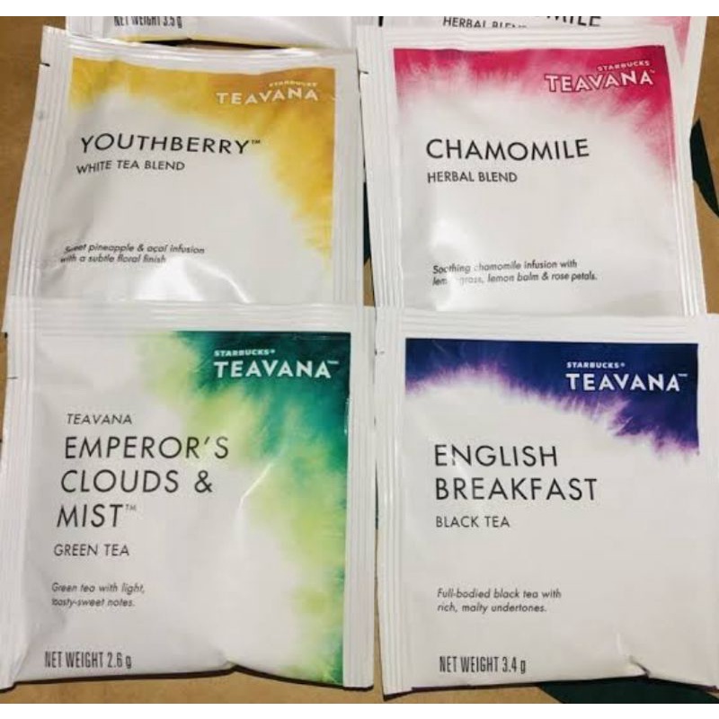 Starbucks Teavana Sachet Shopee Philippines