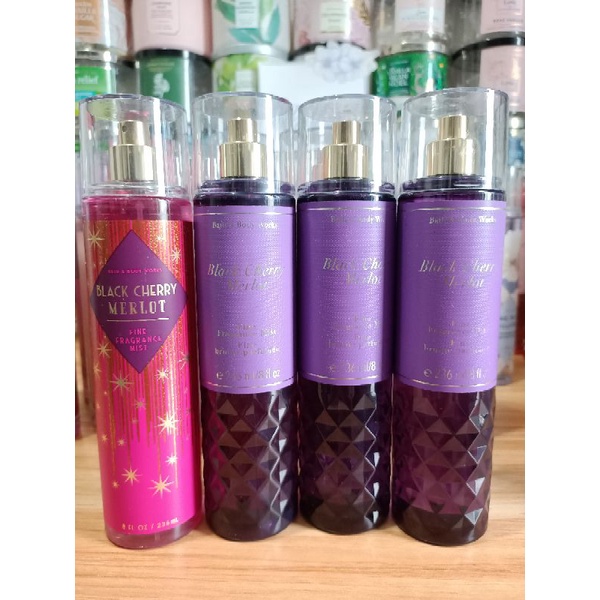 BLACK CHERRY MERLOT Bath and Body Works Shopee Philippines