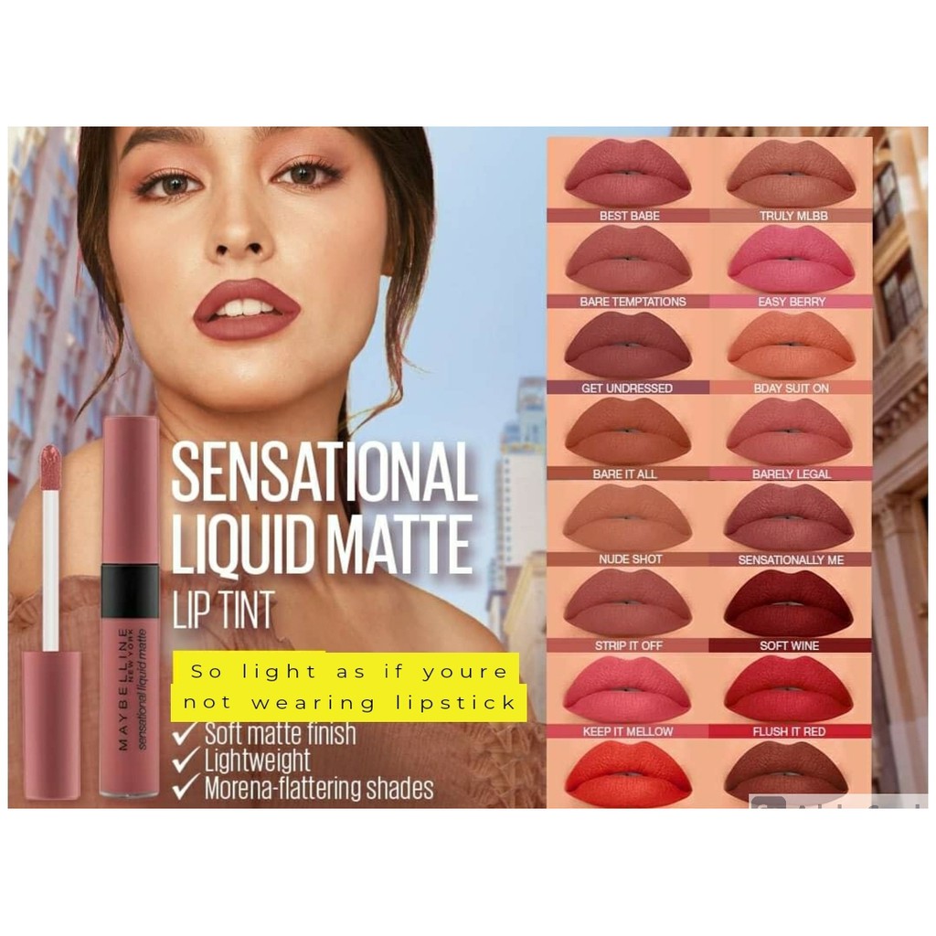 MAYBELLINE LIQUID MATTE Shopee Philippines