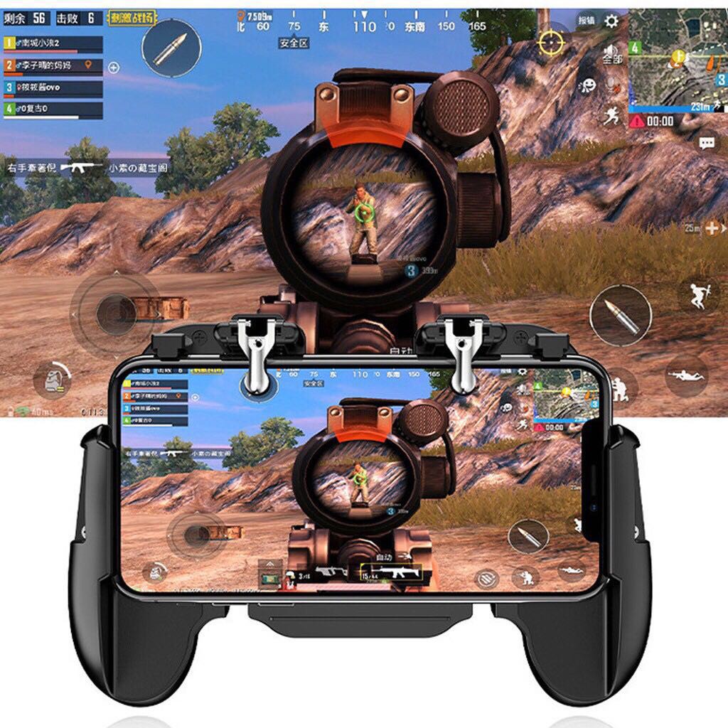 COD PUBG 4in1 Gamepad Shoot And Aim Trigger with cooling