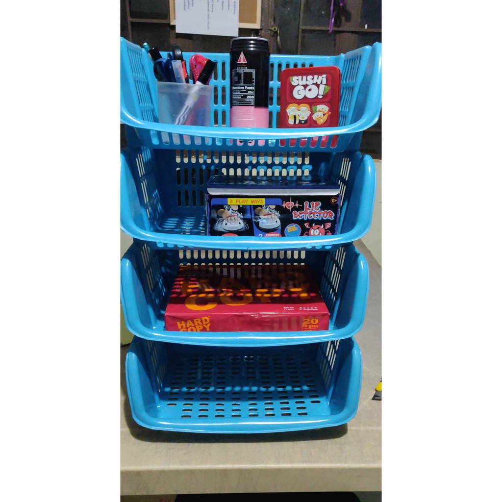 STACKABLE RACK FOR ORGANIZING SUPPLIES Shopee Philippines