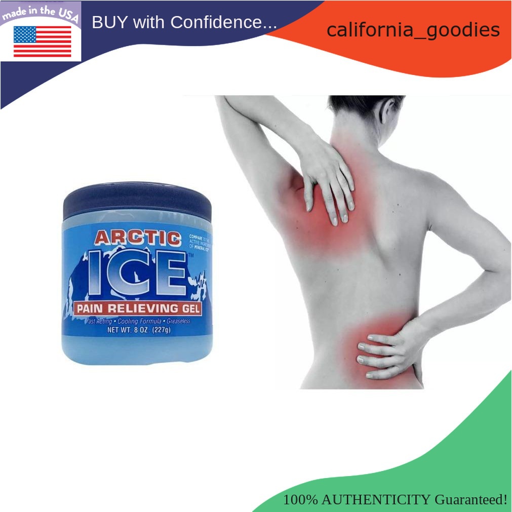 Arctic ICE Pain Relieving Gel, 170g & 198g Shopee Philippines