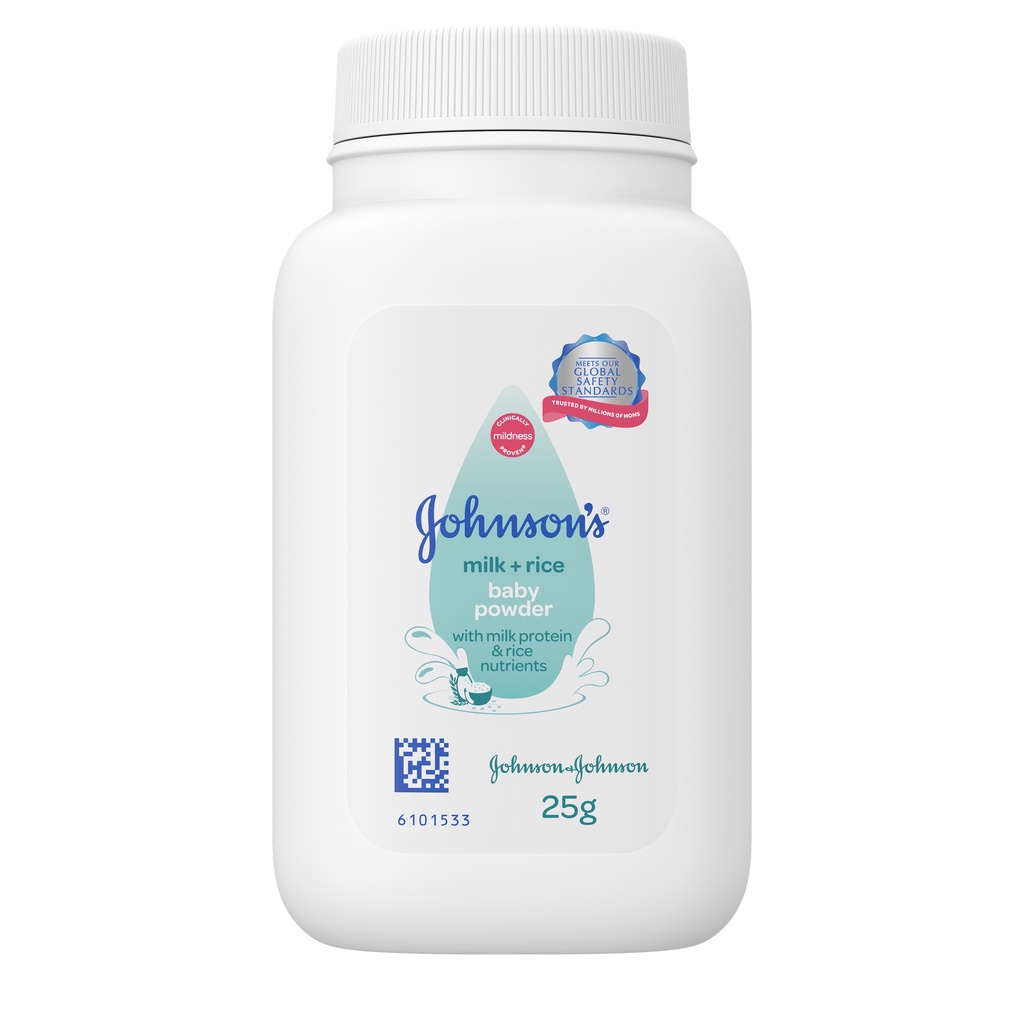 Johnson's Baby Powder Milk + Rice 25g Shopee Philippines